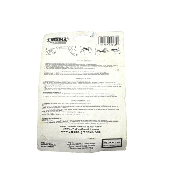 2 Dodge Ram head-hood-back-trunk Domed Red Chrome Emblem Badge Logo Chroma - Picture 3 of 4